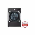 Almo 9.0 cu. ft. Mega Capacity TurboSteam Gas Dryer with Sensor Dry and Smart Features DLGX8901B